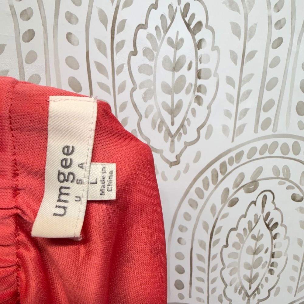 Strapless Coral Floral Maxi Dress - Picture 5 of 8